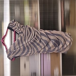 Weston Wear Assymetrical Grey/Tan Top